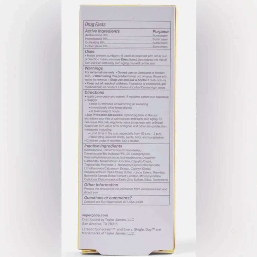 Supergoop Unseen Sunscreen - Picture 2 of 9